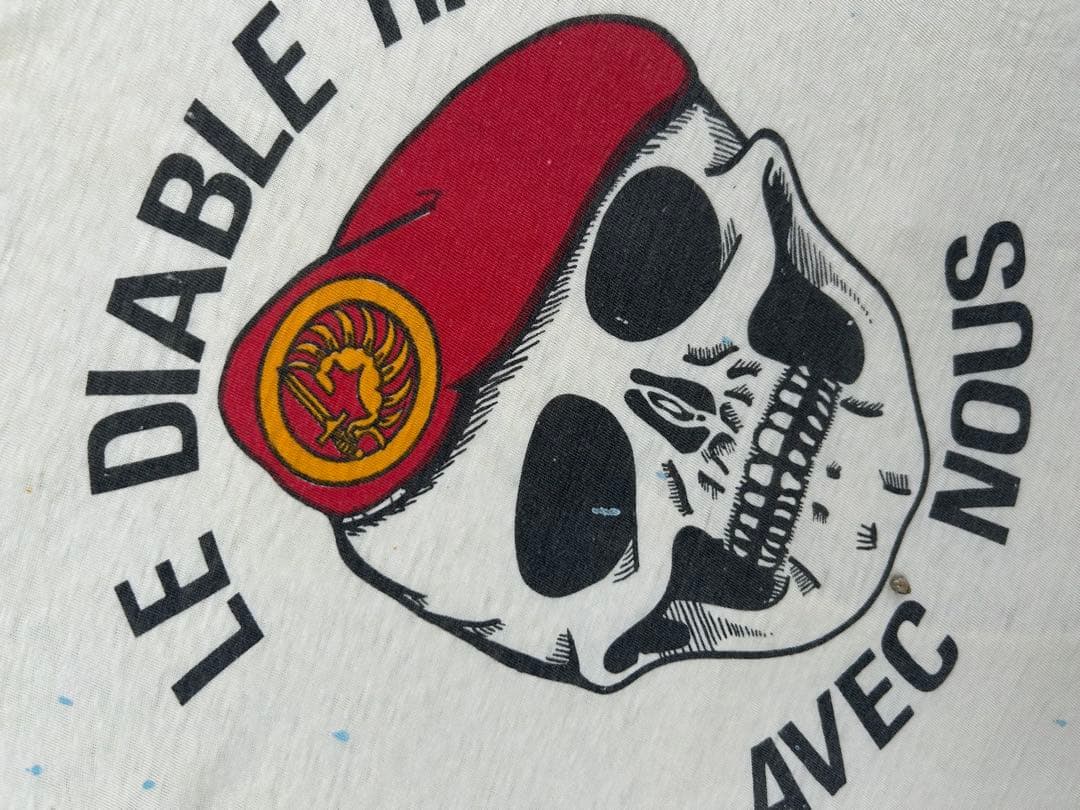 vintage military tシャツ 60s 70s 染み込み