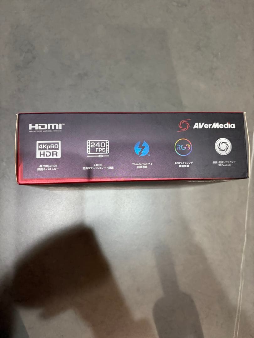 ビデオキャプチャー・キャプチャーボード AVerMedia GC555 LIVE GAMER BOLT