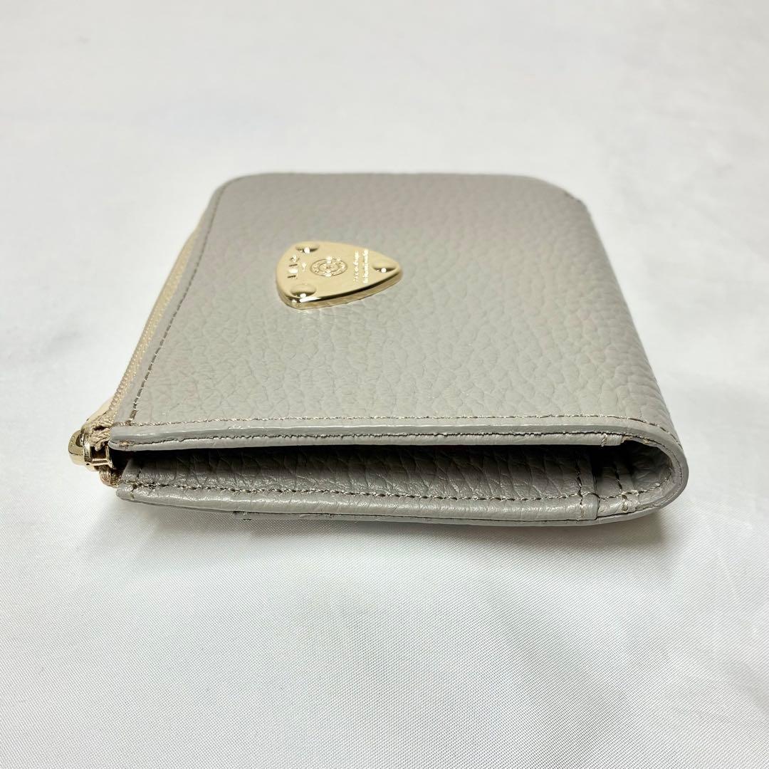 【極美品】　 アタオ　ミリモ　ケリー　ミニ財布　グレージュ　ミニウォレット　人気