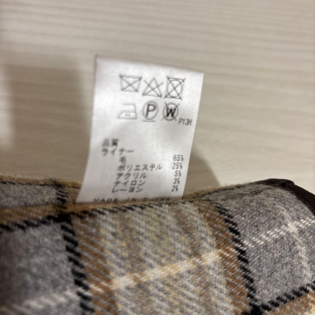 【美品】J.PRESS ステンカラーコート ベージュ L