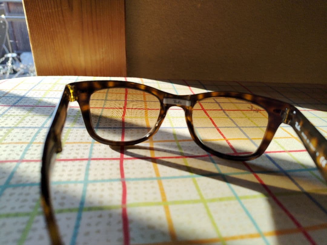 Ray-Ban ウェリントンサングラス ブラウン