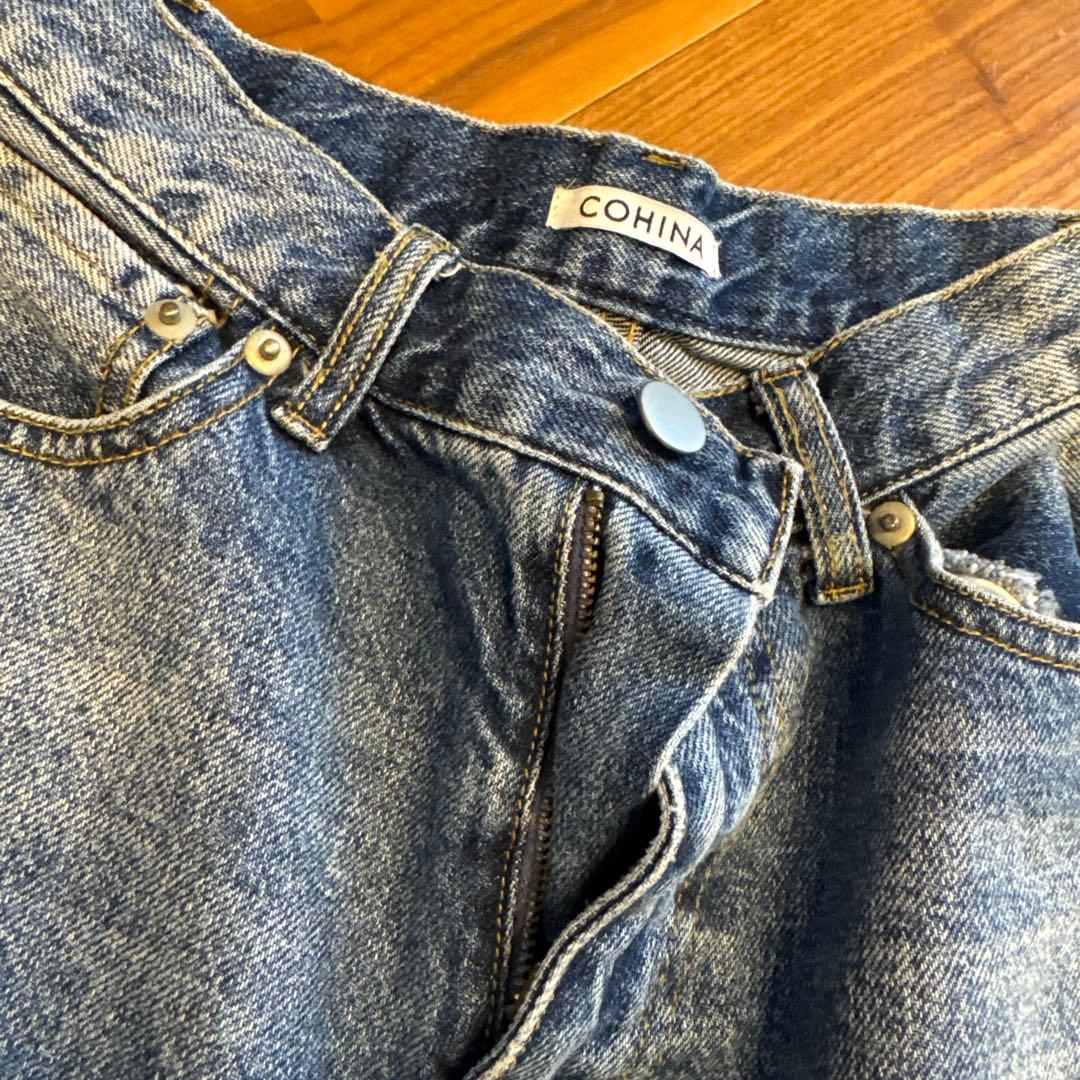 お値下げしました⭐︎コヒナ　COHINA デニムパンツ　2枚セット
