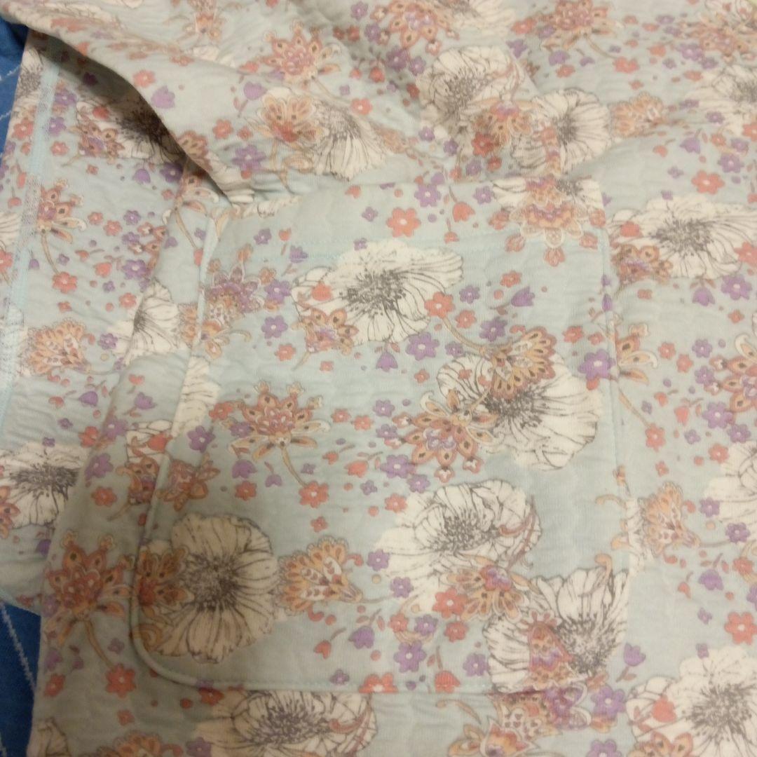 ☆新品未使用品☆ワコール社らくらくパートナー 水色花柄パジャマ LP