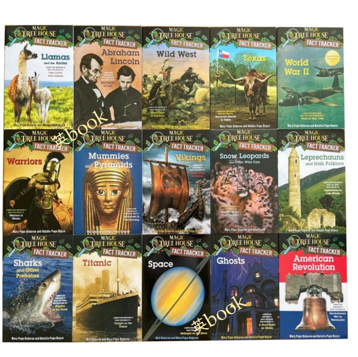 Magic Tree House Fact Tracker 絵本44冊 音源付