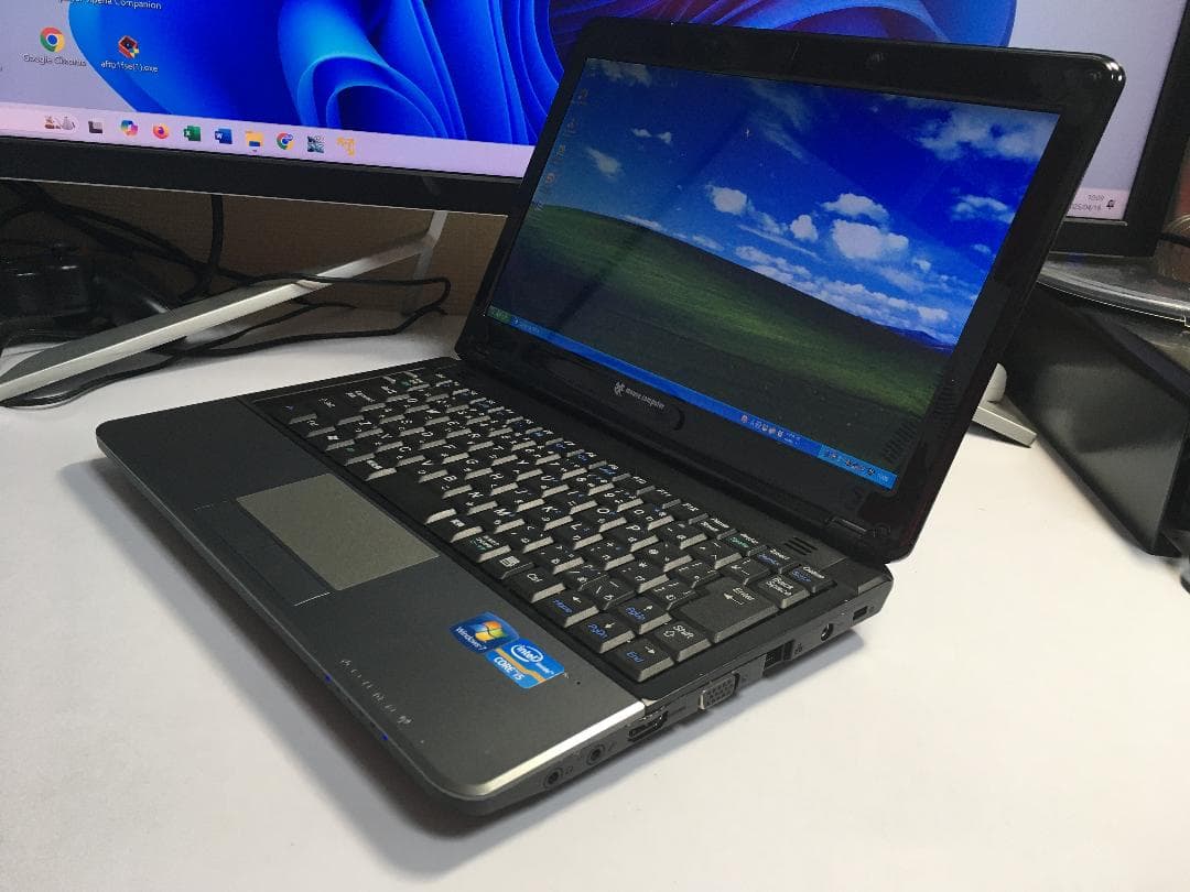 Windowsノート本体 mouse computer H116K Core i5 WindowsXP