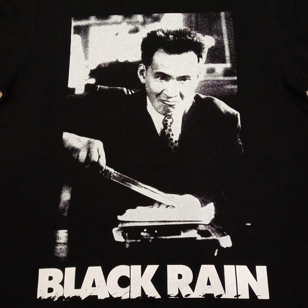 凶悪!ハードコアチョコレート「BLACK RAIN 」Tシャツ （Lサイズ）