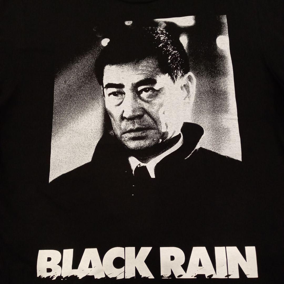 凶悪!ハードコアチョコレート「BLACK RAIN 」Tシャツ （Lサイズ）