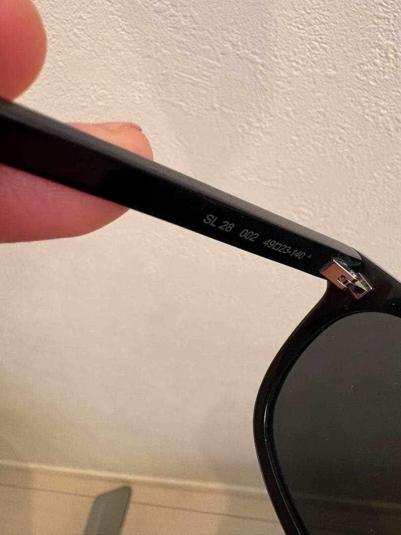 SAINT LAURENT サンローラン　サングラス　ブラックSL 28-002