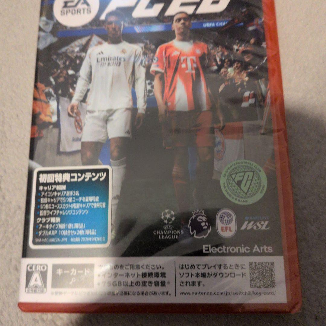 EA SPORTS FC 26 Nintendo Switch2新品未使用未開封