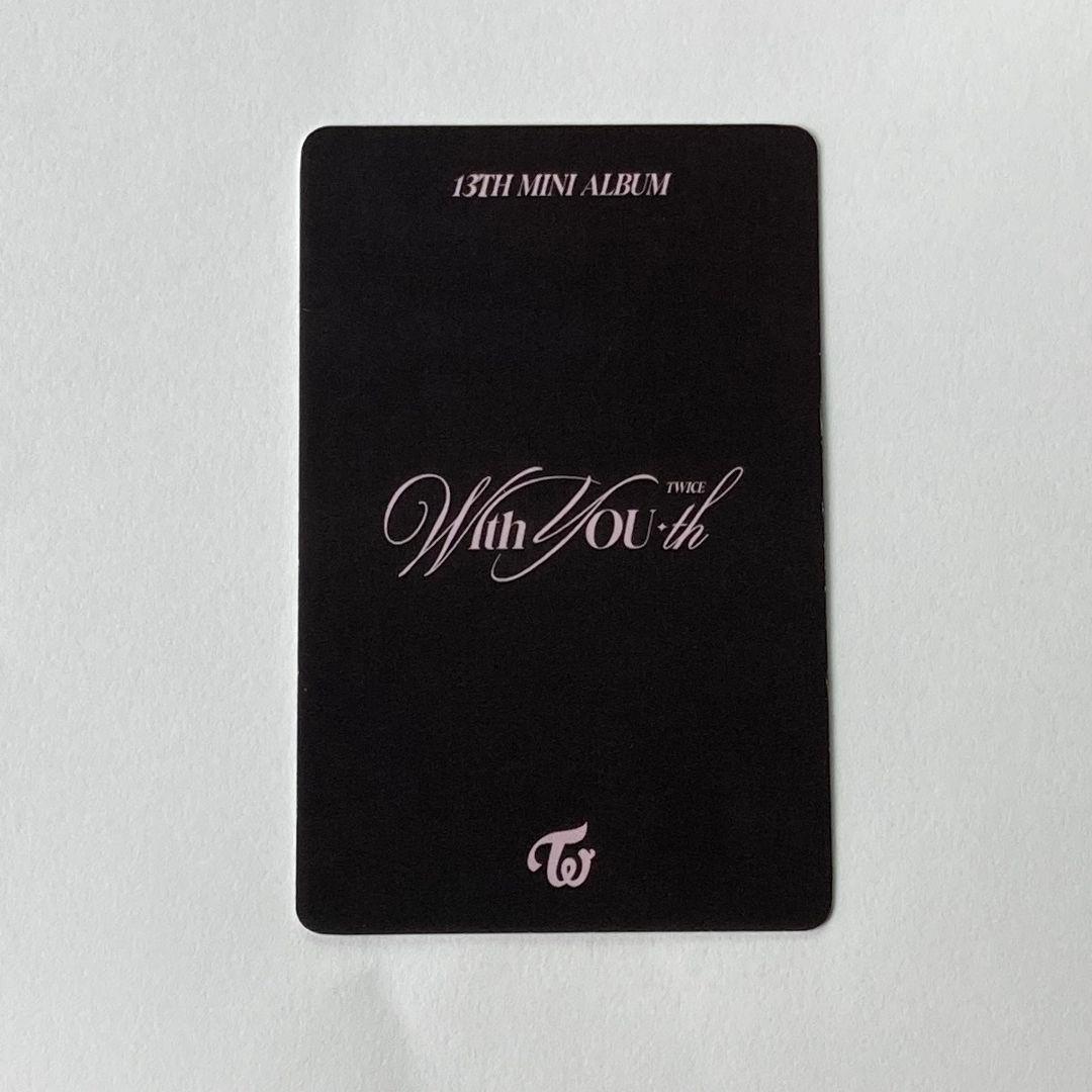 TWICE 事前収録 チェヨン With YOU-th サノク トレカ