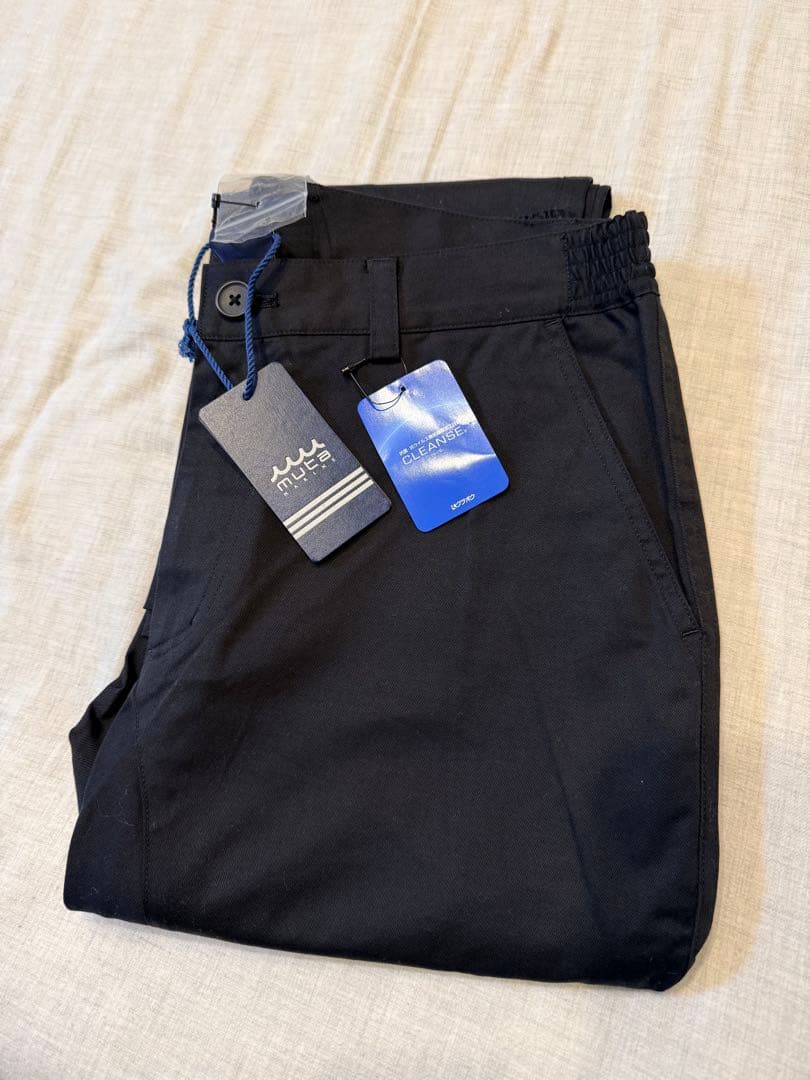 MUTA/MARINE ブラックパンツ 新品タグ付き6/LL