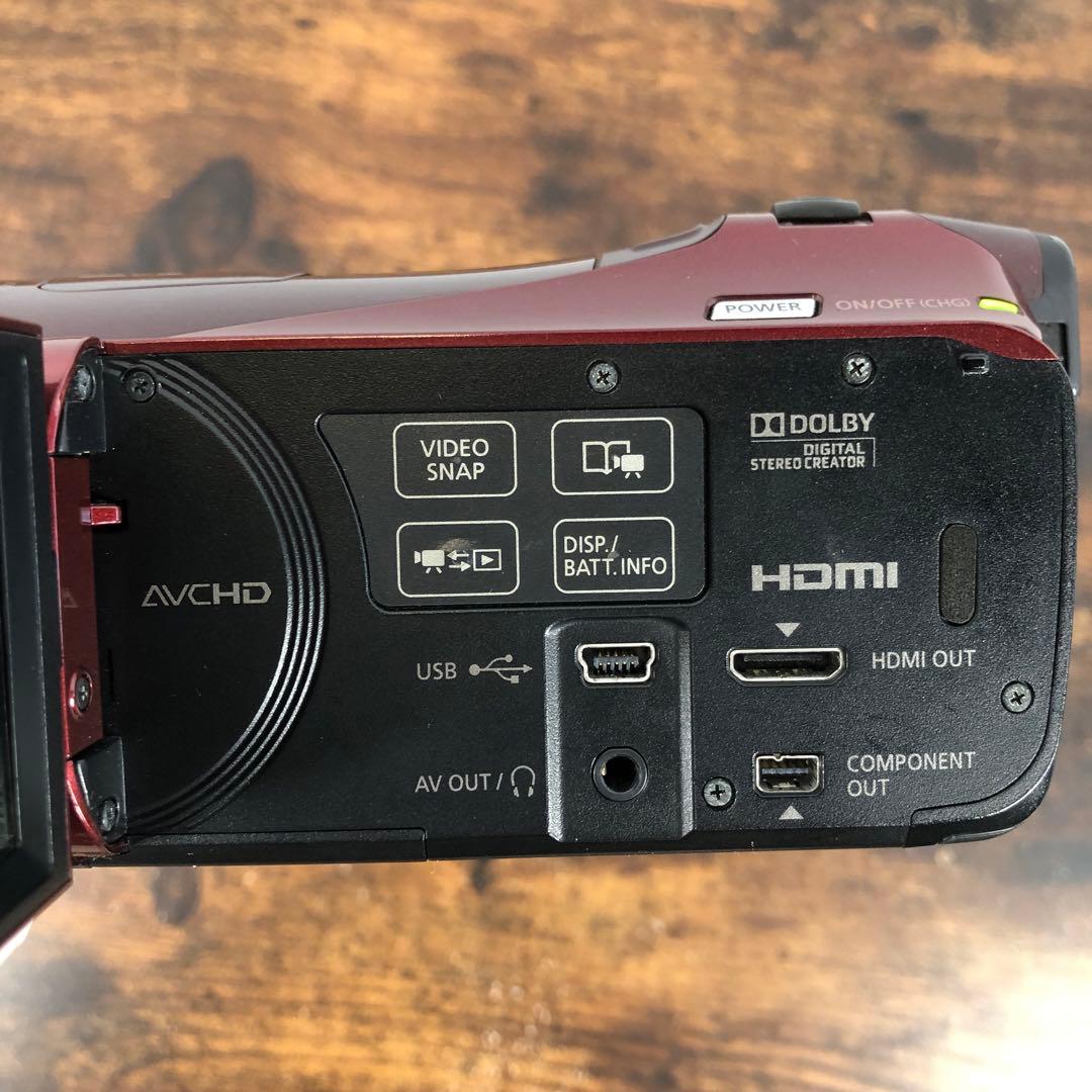 動作確認済 Canon iVIS HF M41 レッド
