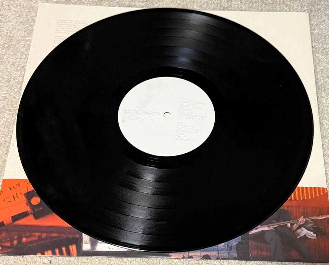 Bloc Party Silent Alarm UK盤 LP