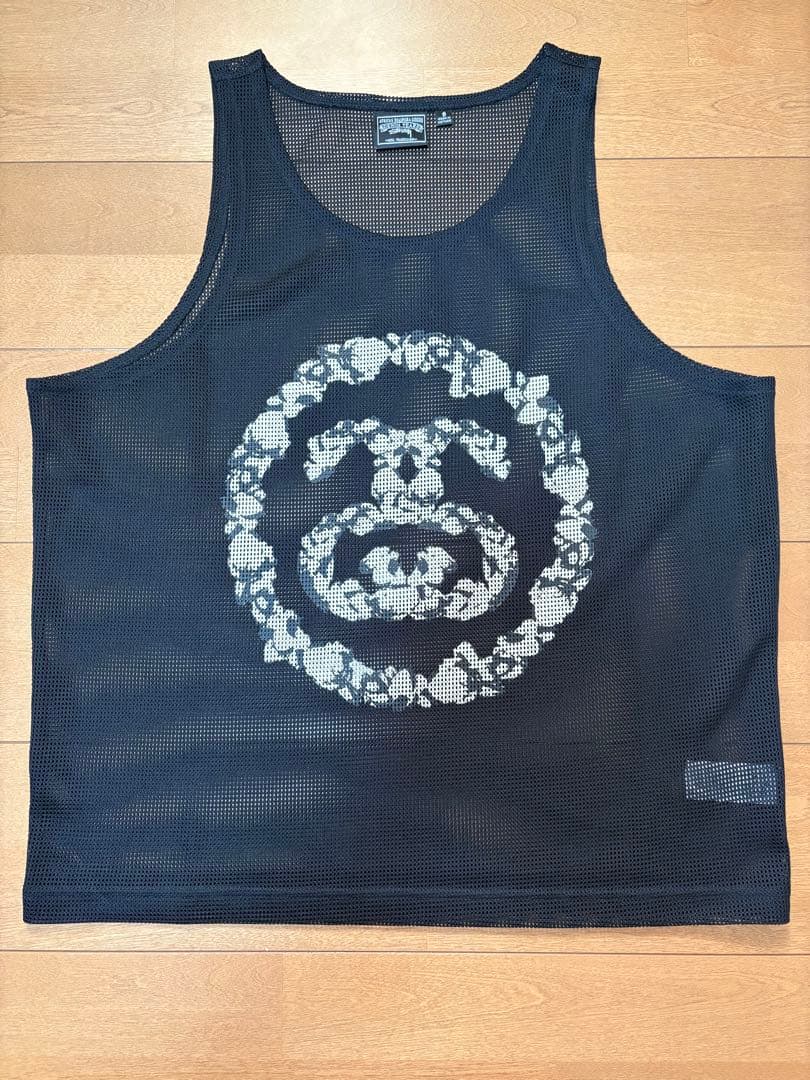 トップス Stussy Denim Tears Mesh Tank