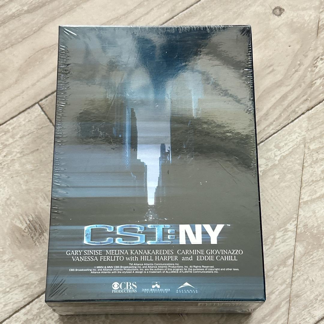 CSI:NY シーズン1 コンプリートBOX 2:新品未開封DVD
