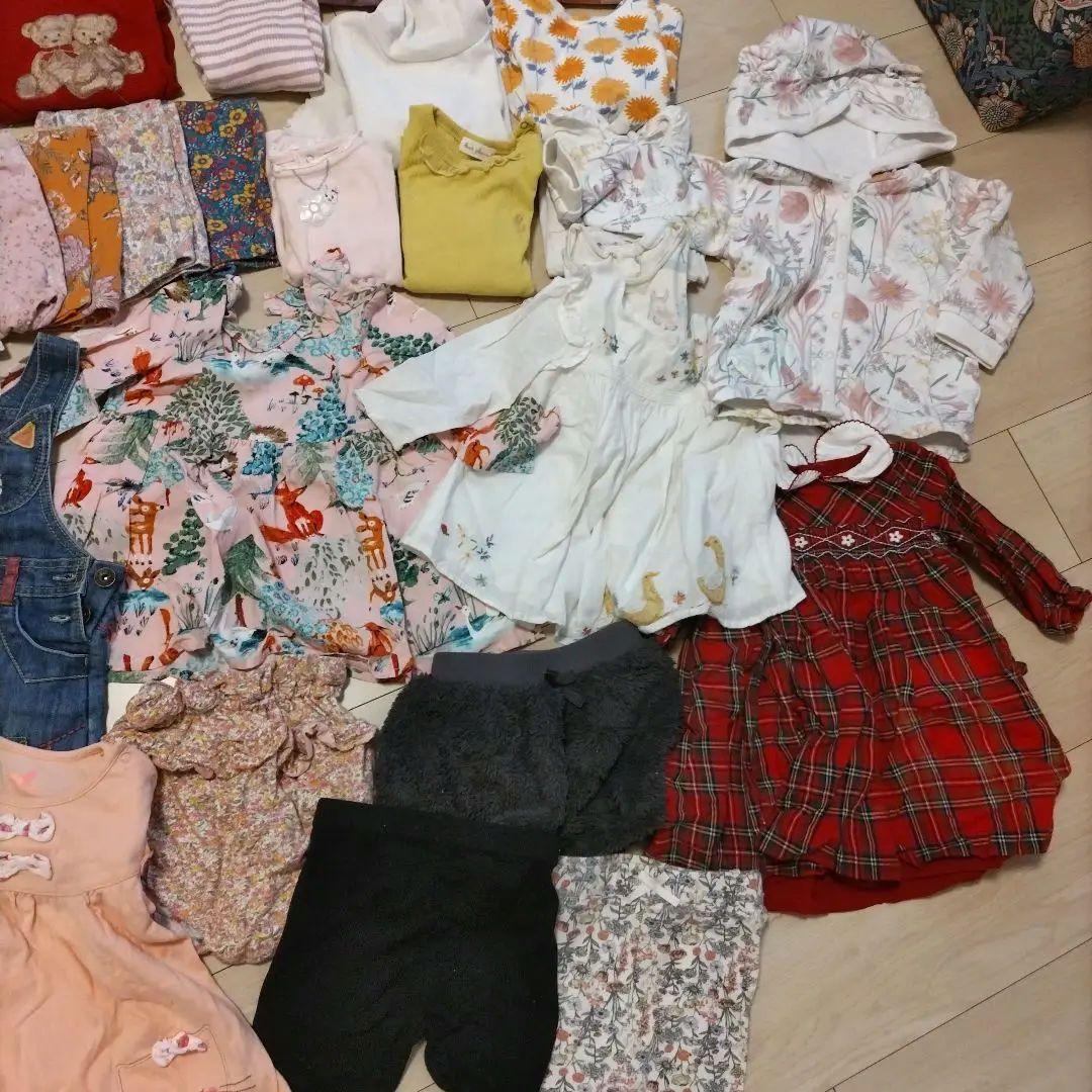 ベビー服 女の子 70cm　秋冬 まとめ売り ネクスト バースデイ　ジンボリー