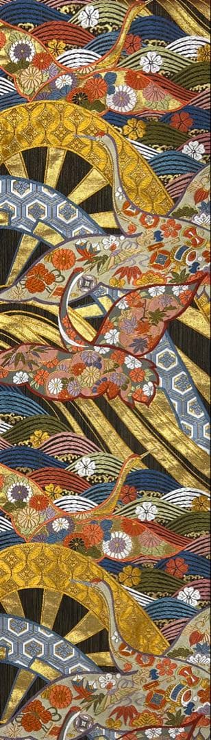 振り袖　フルセット　長襦袢　古典柄　手描き　金彩加工　刺繍入り　成人式　804