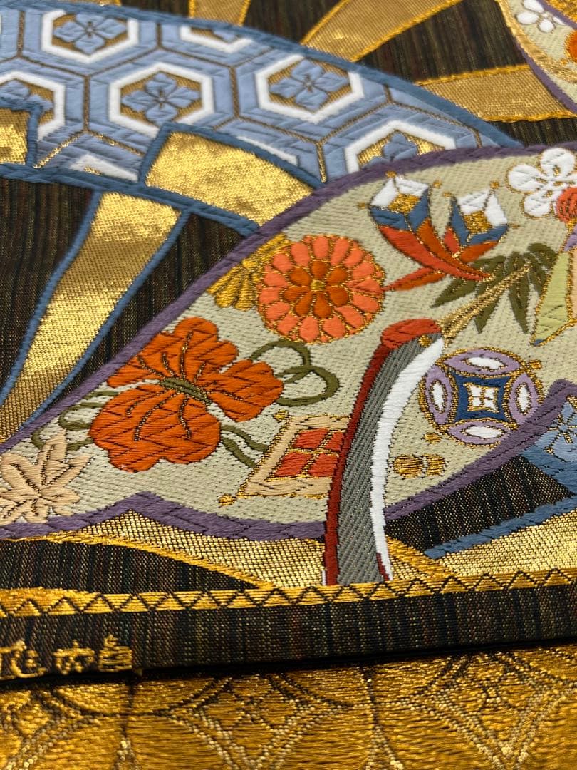 振り袖　フルセット　長襦袢　古典柄　手描き　金彩加工　刺繍入り　成人式　804