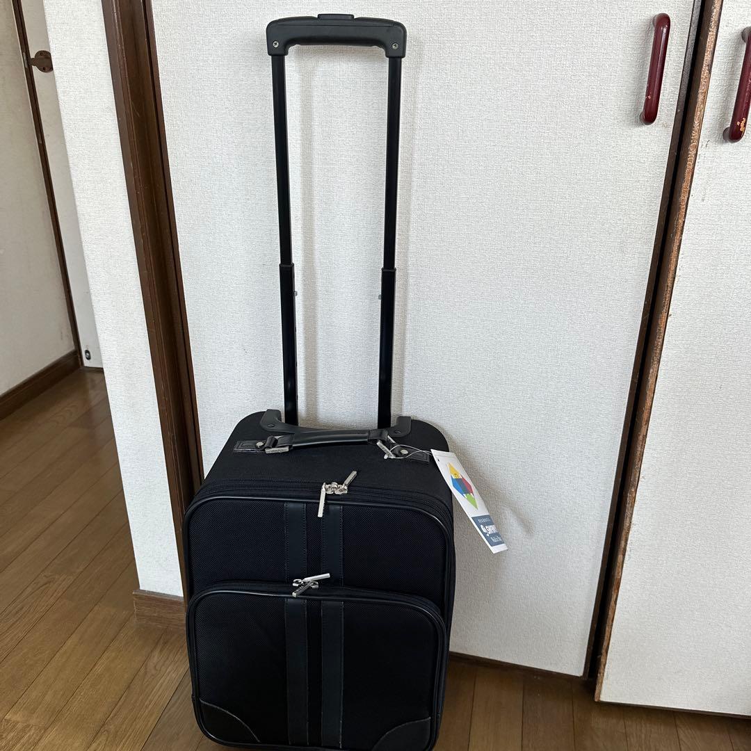 【最終値下げ！美品】SWANY キャリーバッグ　ブラック