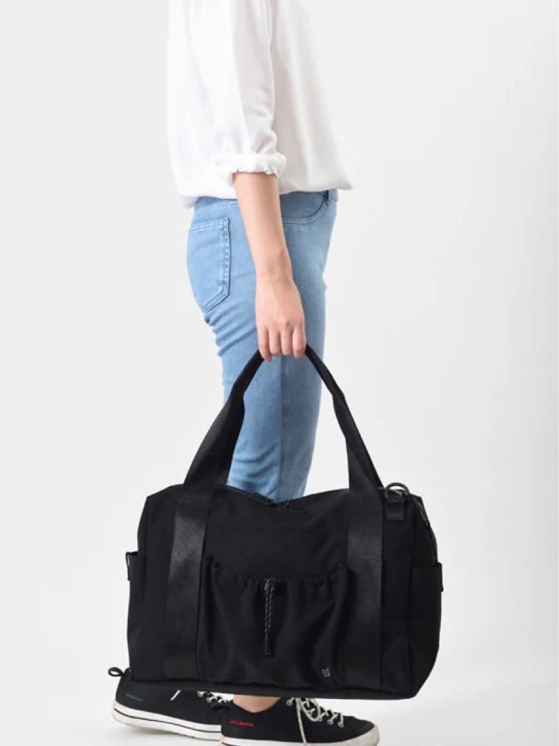 新品 タグ付 MILESTO LIKID ボストンバッグ ブラック