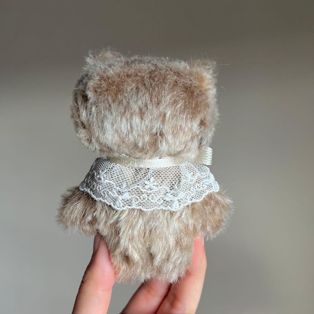 ほうじ茶ラテ　猫　ぬいぐるみ　作家　テディベア　アートドール　ハンドメイド