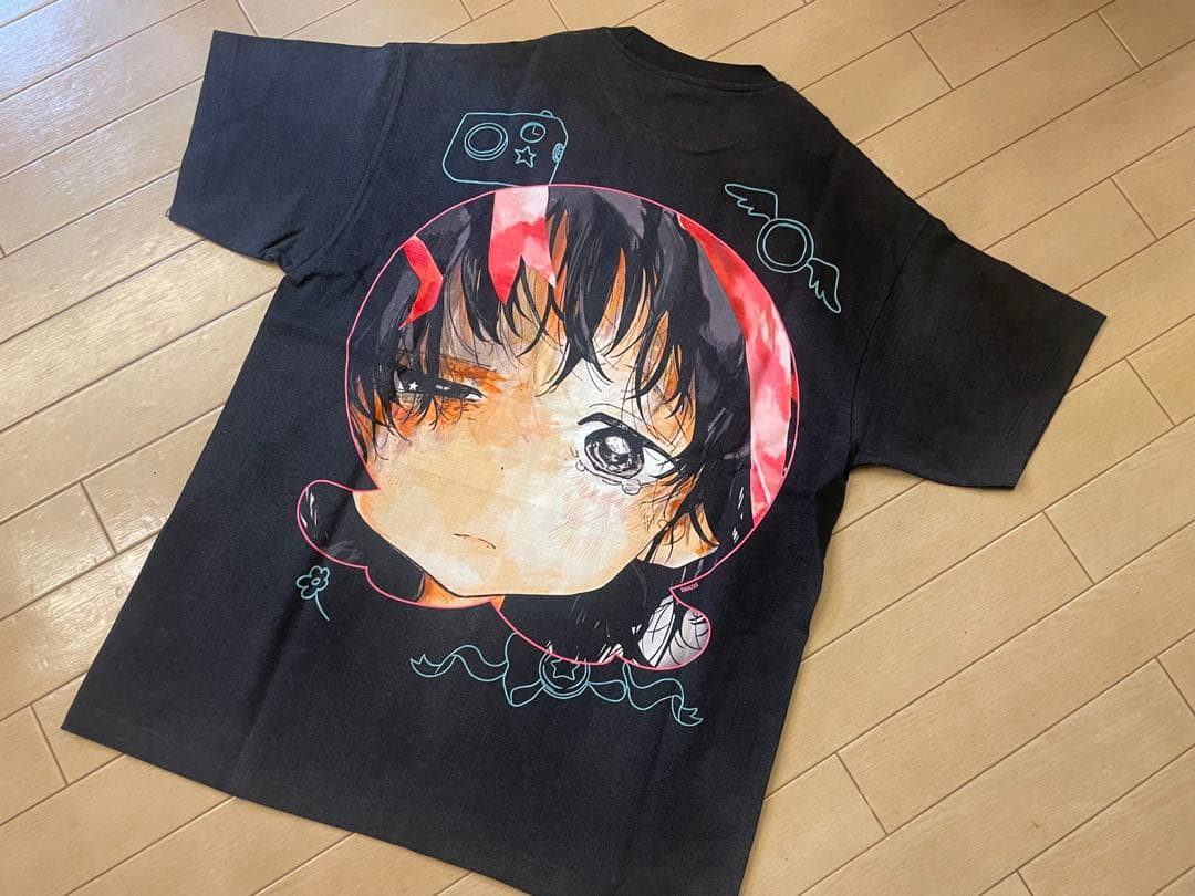 タコピー アニメTシャツ タコピーの原罪 久世しずか XL