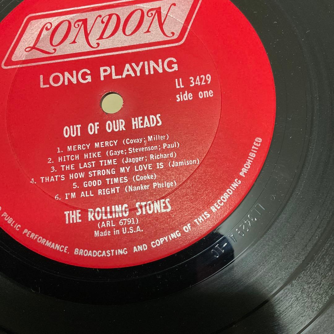 ローリングストーンズ　Out of Our Heads モノラルUS盤レコード