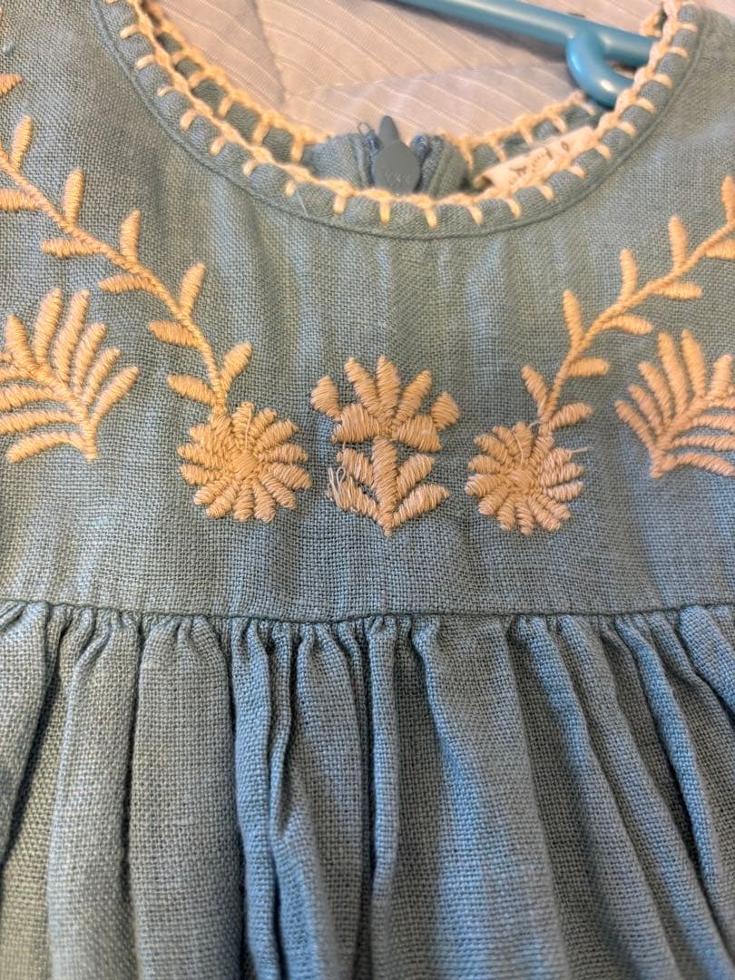 ワンピース Apolina Stevie Dress pool 2-3y