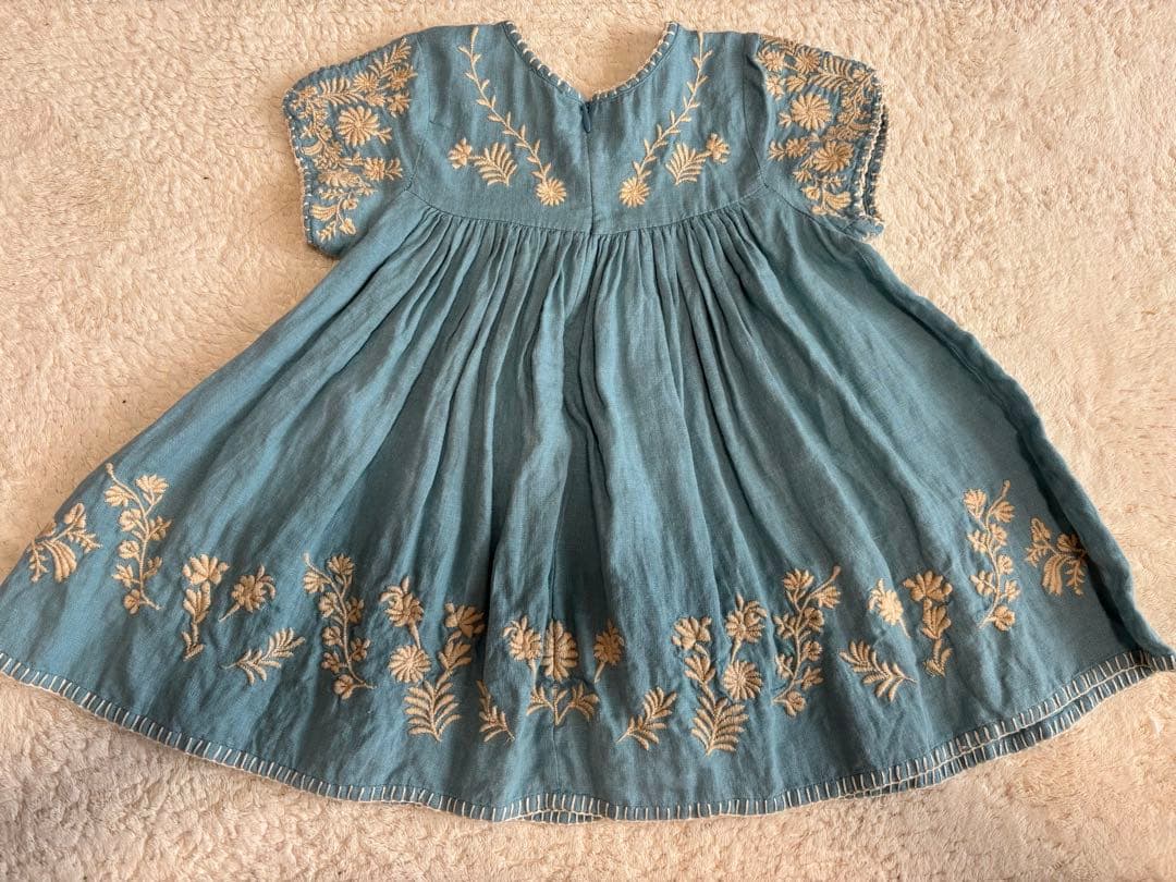 ワンピース Apolina Stevie Dress pool 2-3y