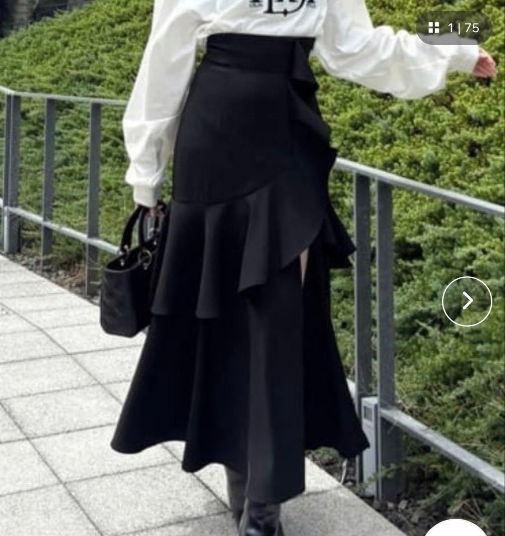 新品リエンダ♡フリルスリットハイウエスト リップサービス リゼクシー スナイデル