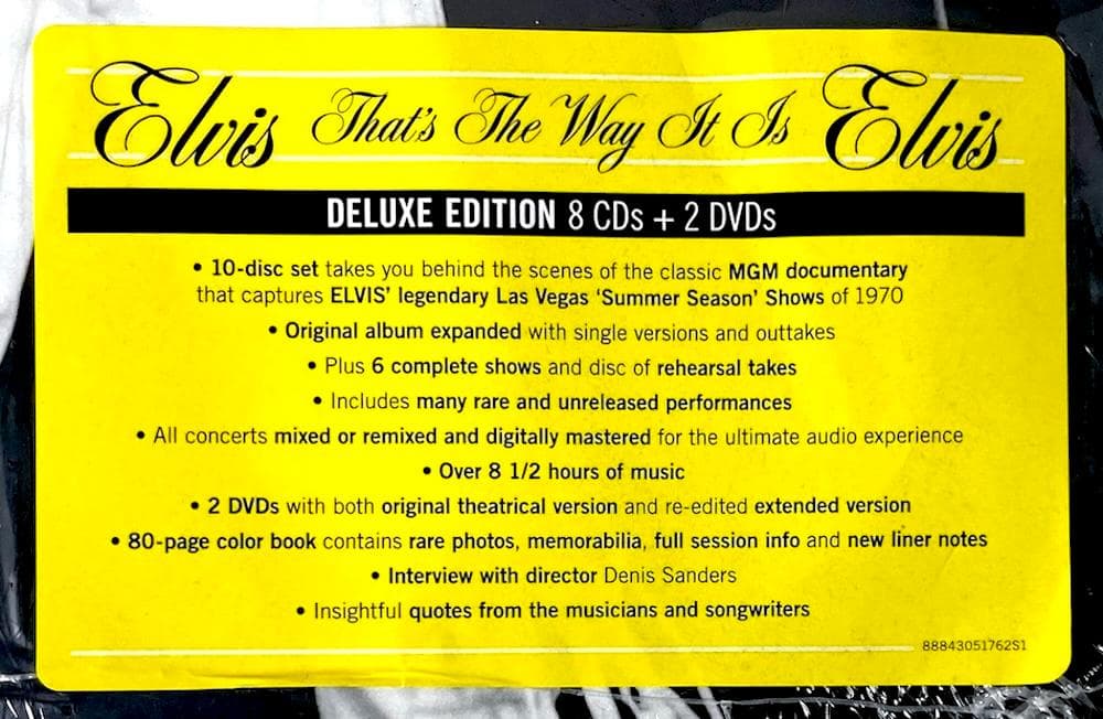 廃盤 THAT'S THE WAY IT IS DELUXE EDITION