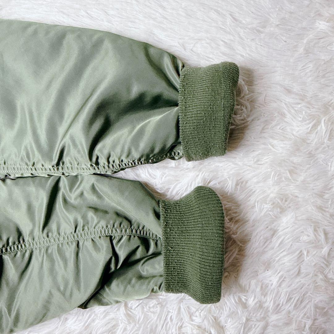 ✨美品✨ アルファ MA-1 フライトジャケット 緑 XL y2k 短丈