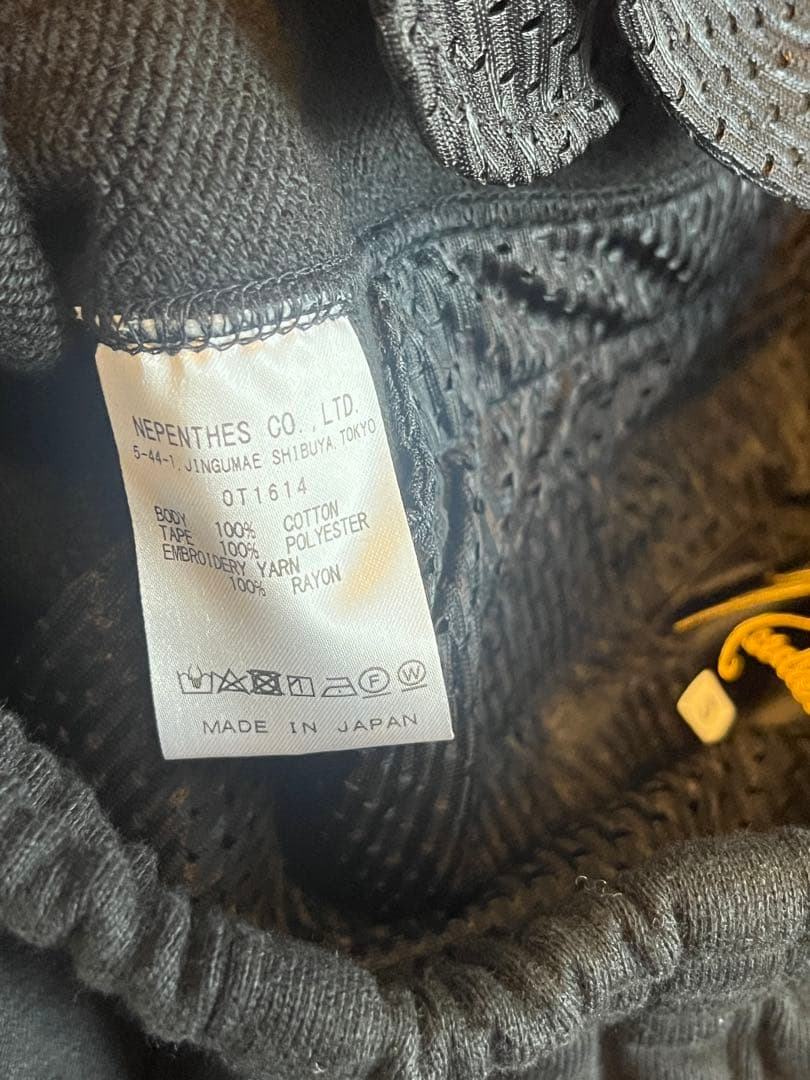 新品未使用 Needles ブラック 別注 H.D トラックパンツ Sサイズ