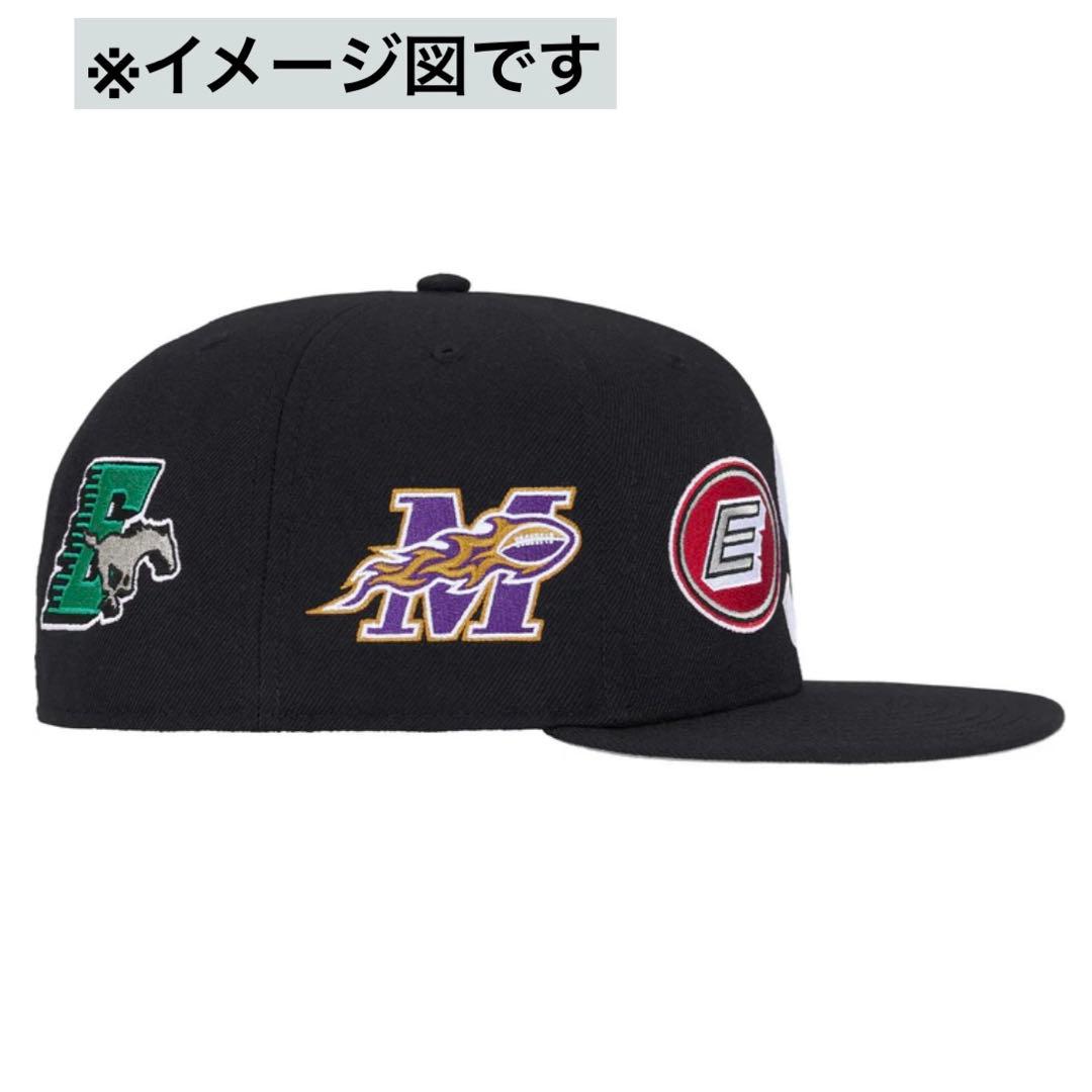 【7 5/8】Supreme マスコット Sロゴ ニューエラ \"ブラック cap