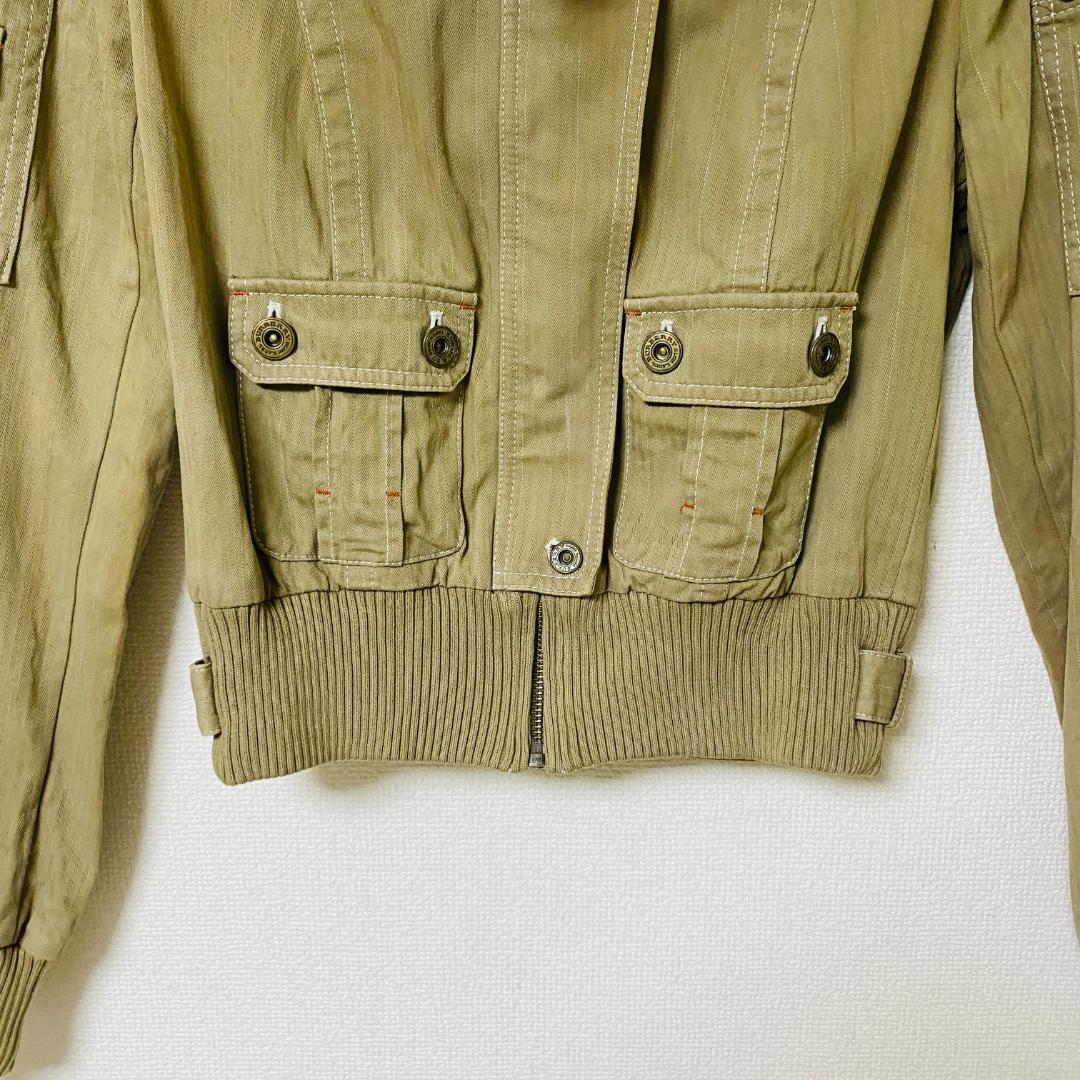 バーバリー BURBERRY BLUE LABEL ミリタリージャケット