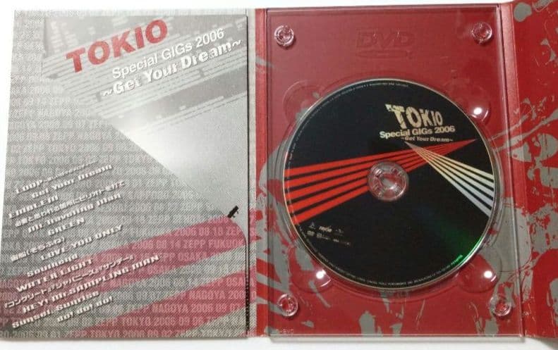 初回限定盤 TOKIO ライブDVD 【 Special GIGs 2006 】