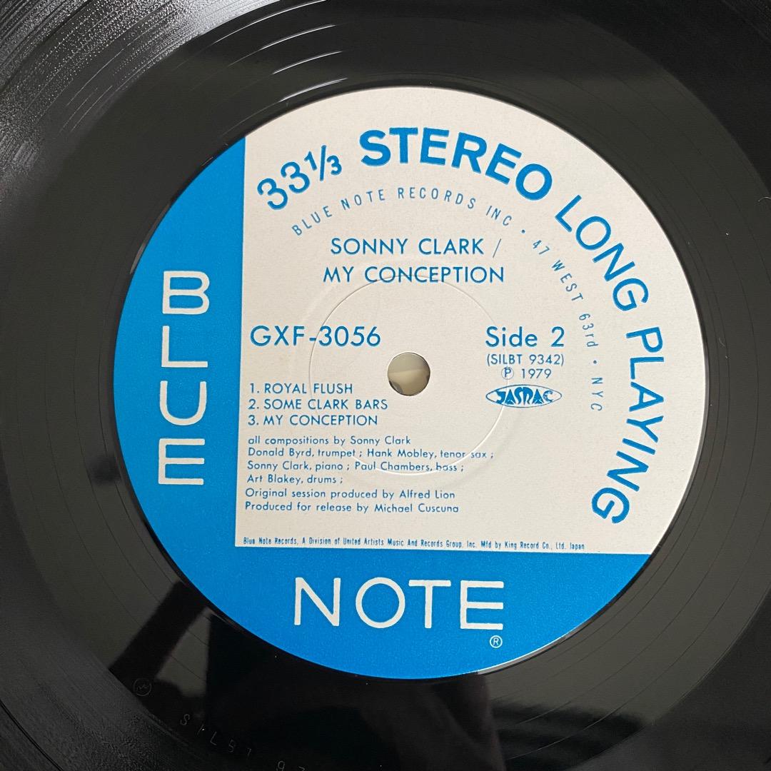 レア LP Sonny Clark My Conception レコード