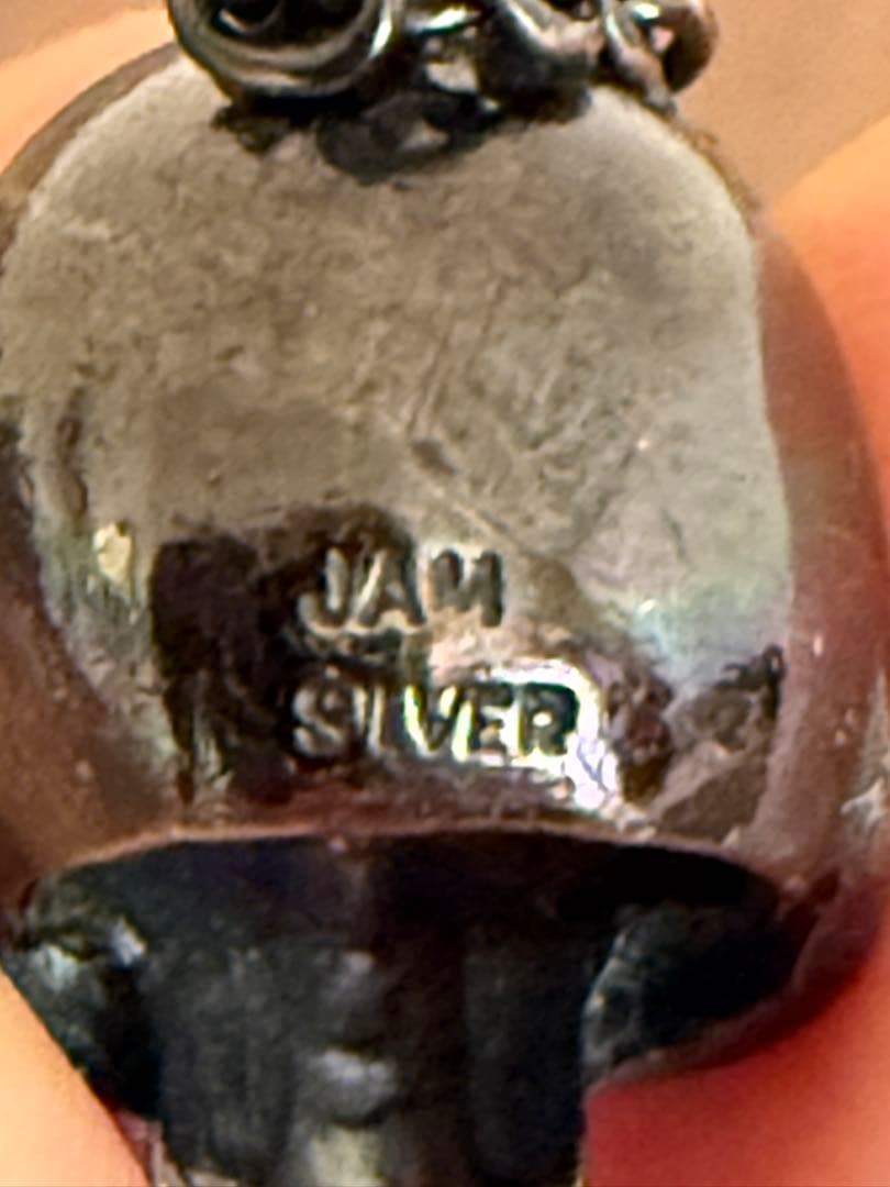 JAM  MADE スカルネックレス シルバー 王冠刻印