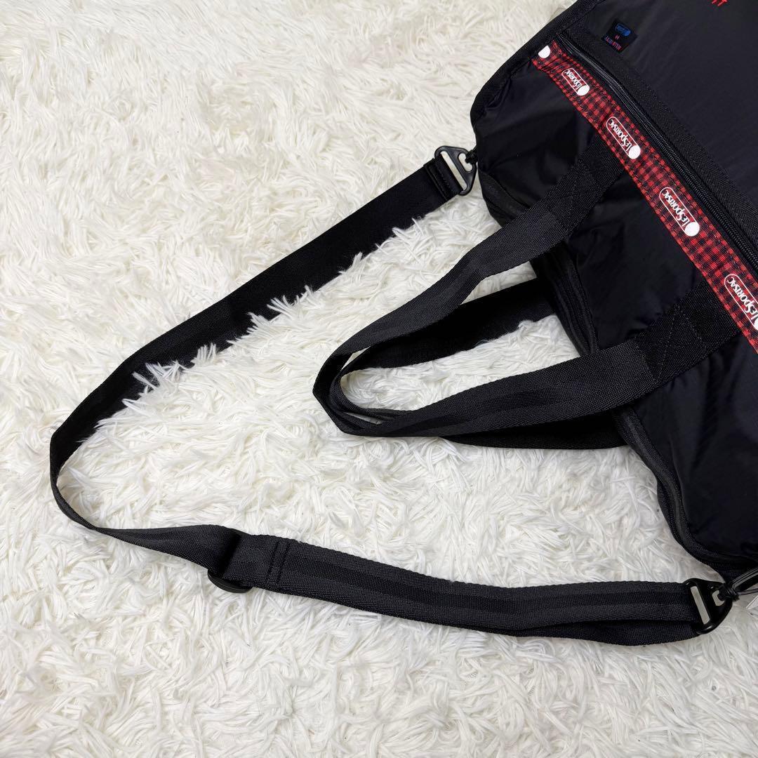 新品未使用 LeSportsac キティちゃん コラボ ボストンバッグ 2way