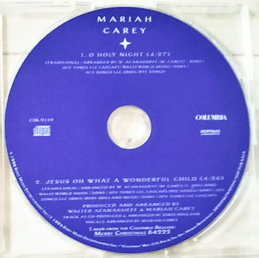 MARIAH CAREY マライア・キャリー　O HOLY NIGHT