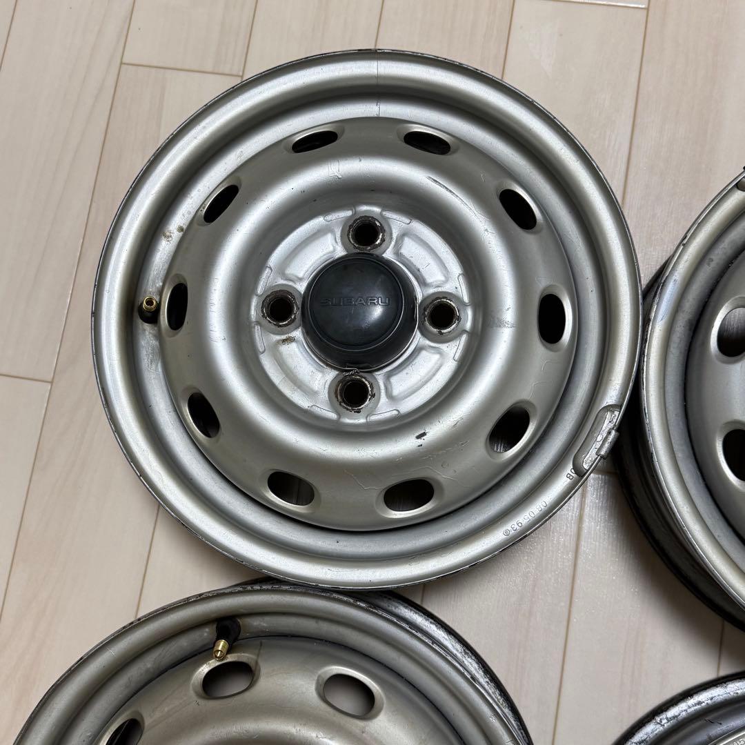 SUBARU サンバークラシック 純正ホイール 程度良好 12インチ KV KS