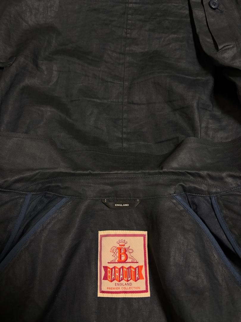 BARACUTA バラクータ　カバーオール　ジャケット　リネン　日本製