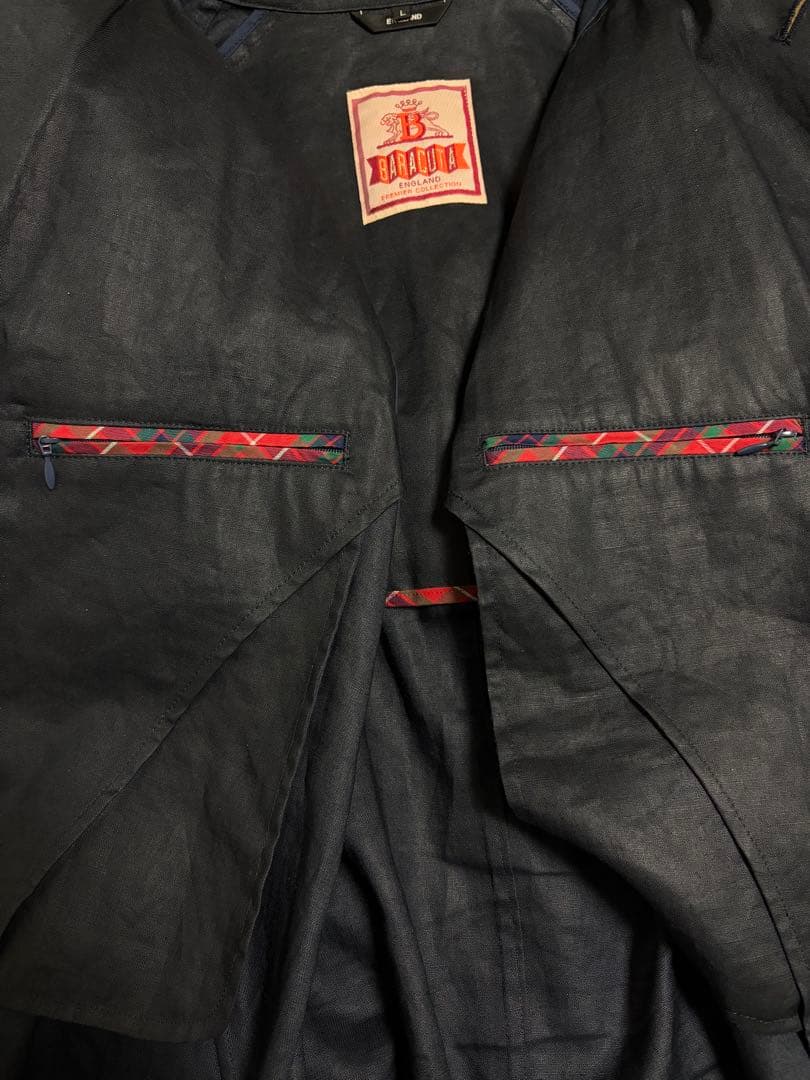 BARACUTA バラクータ　カバーオール　ジャケット　リネン　日本製