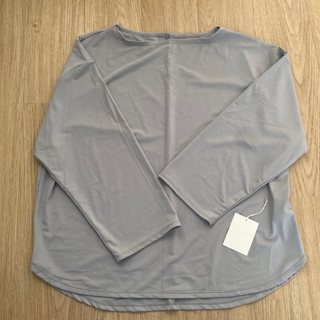 【超美品】LavishGate ラッシュガード　グレー　ボートネック