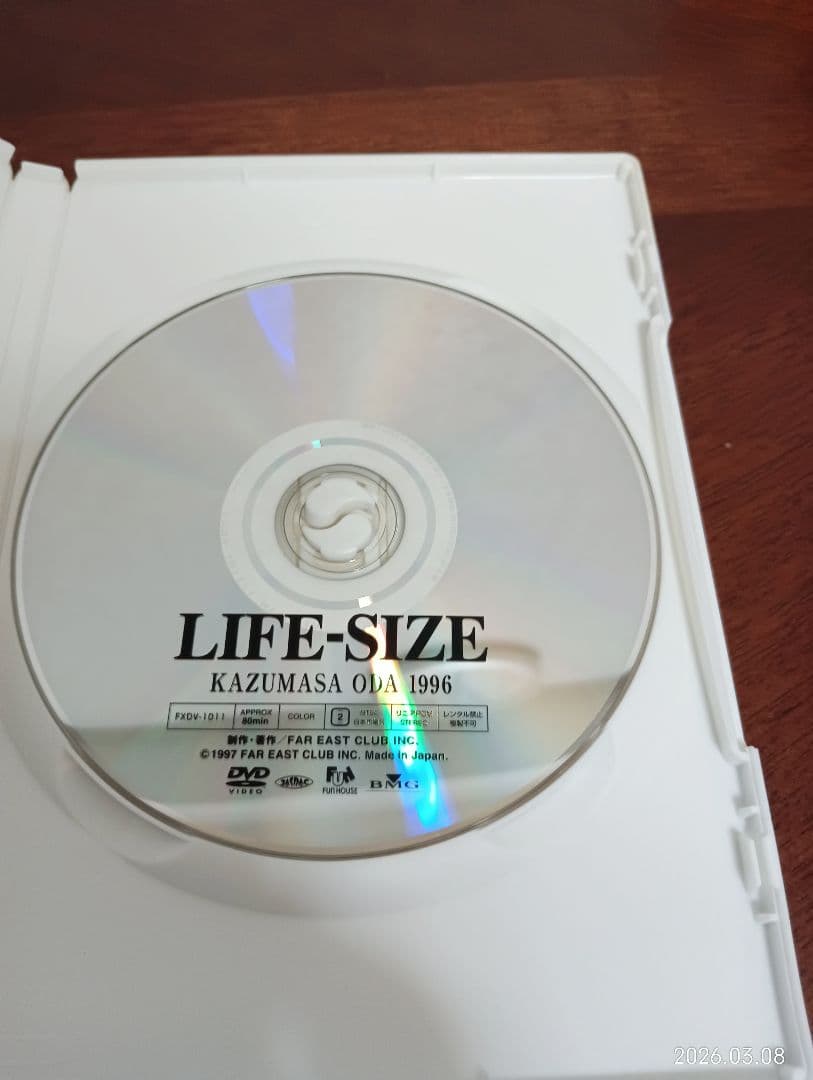 小田和正 LIFE-SIZE 1996 DVD ライフサイズ