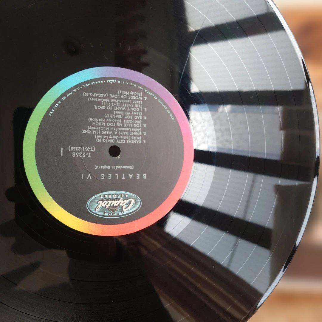 US盤BEATLES VI レコード T-2358
