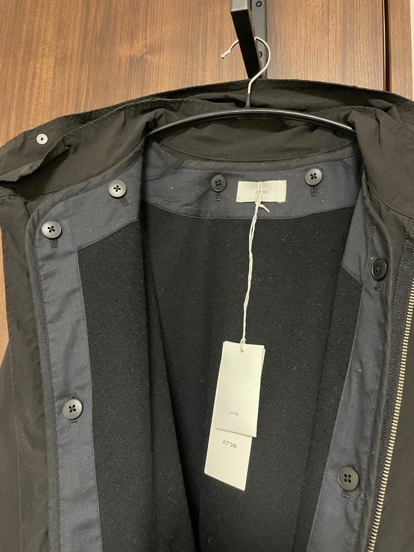 新品ATONエイトンAir Weather Short Mods Coat 2黒