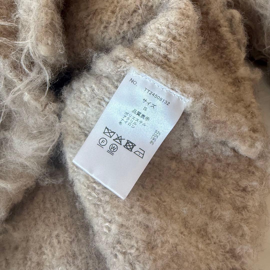 トップス THE TOE Westminster Shaggy Cardigan