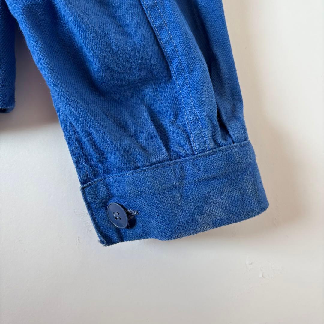 50s 60s ヴィンテージ フレンチ ワークジャケット 古着 ユーロ フランス
