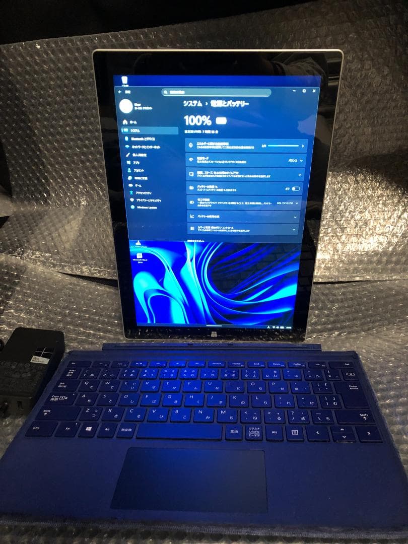Surface Pro3・Ci5／8G／256G／W11＋オフィス／バッテリー可